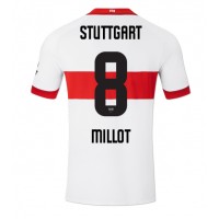 Stroje piłkarskie Stuttgart Enzo Millot #8 Koszulka Podstawowej 2024-25 Krótki Rękaw